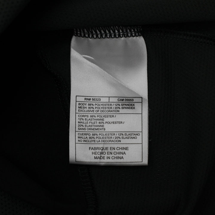 Ladies Nike FIT DRY Full-Zip Track Jacket Black Charcoal Grey Size S