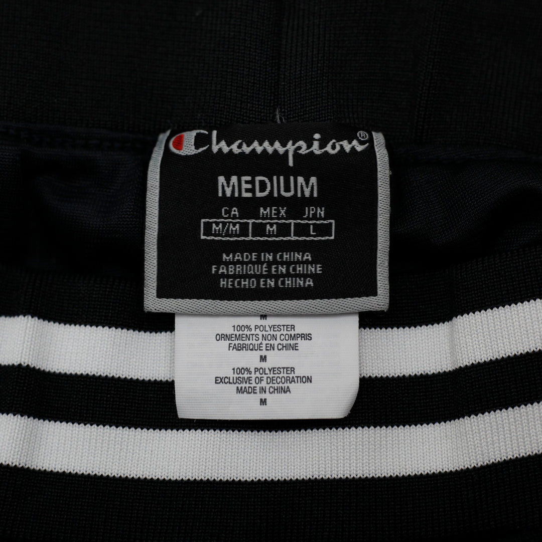 Mens Champion Striped Trim Mesh Basketball Shorts Size M
