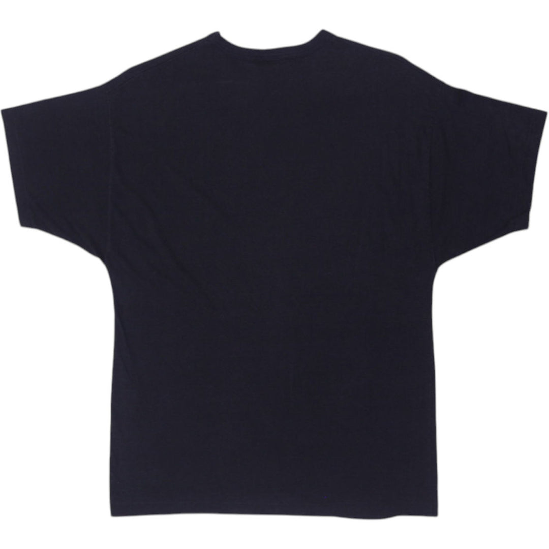 Vintage 1980s Harley-Davidson 3D Emblem Black Single Stitch T-Shirt | Migration_T-Shirts - Side View | Fashion Rerun