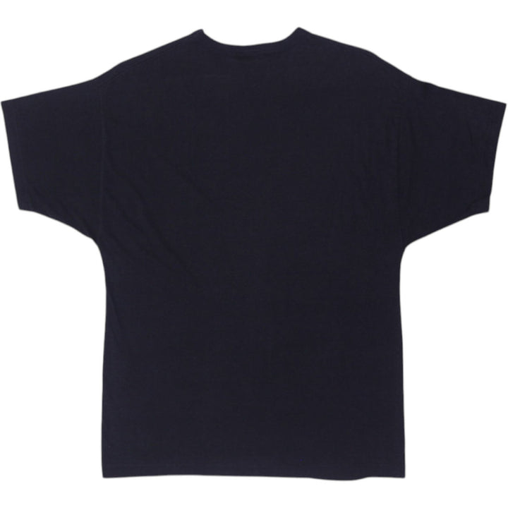 Vintage 1980s Harley-Davidson 3D Emblem Black Single Stitch T-Shirt | Migration_T-Shirts - Side View | Fashion Rerun