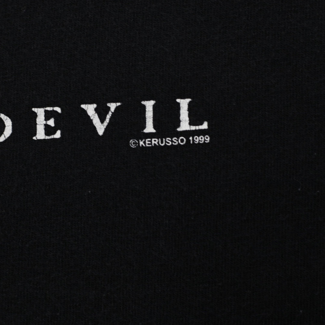 Vintage Mens Tennessee River T-Shirt Black Graphic Religious Cotton L | Migration_T-Shirts - Detail View | Fashion Rerun