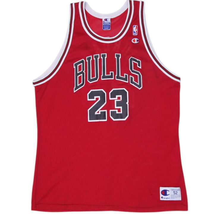 Vintage Champion Chicago Bulls Michael Jordan #23 Red Jersey 52 | Migration_Jerseys | Fashion Rerun