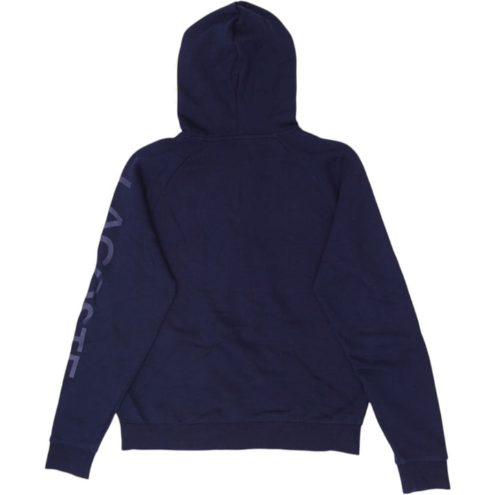 Ladies Lacoste Sport Dark Navy Blue Full-Zip Hoodie Size 36