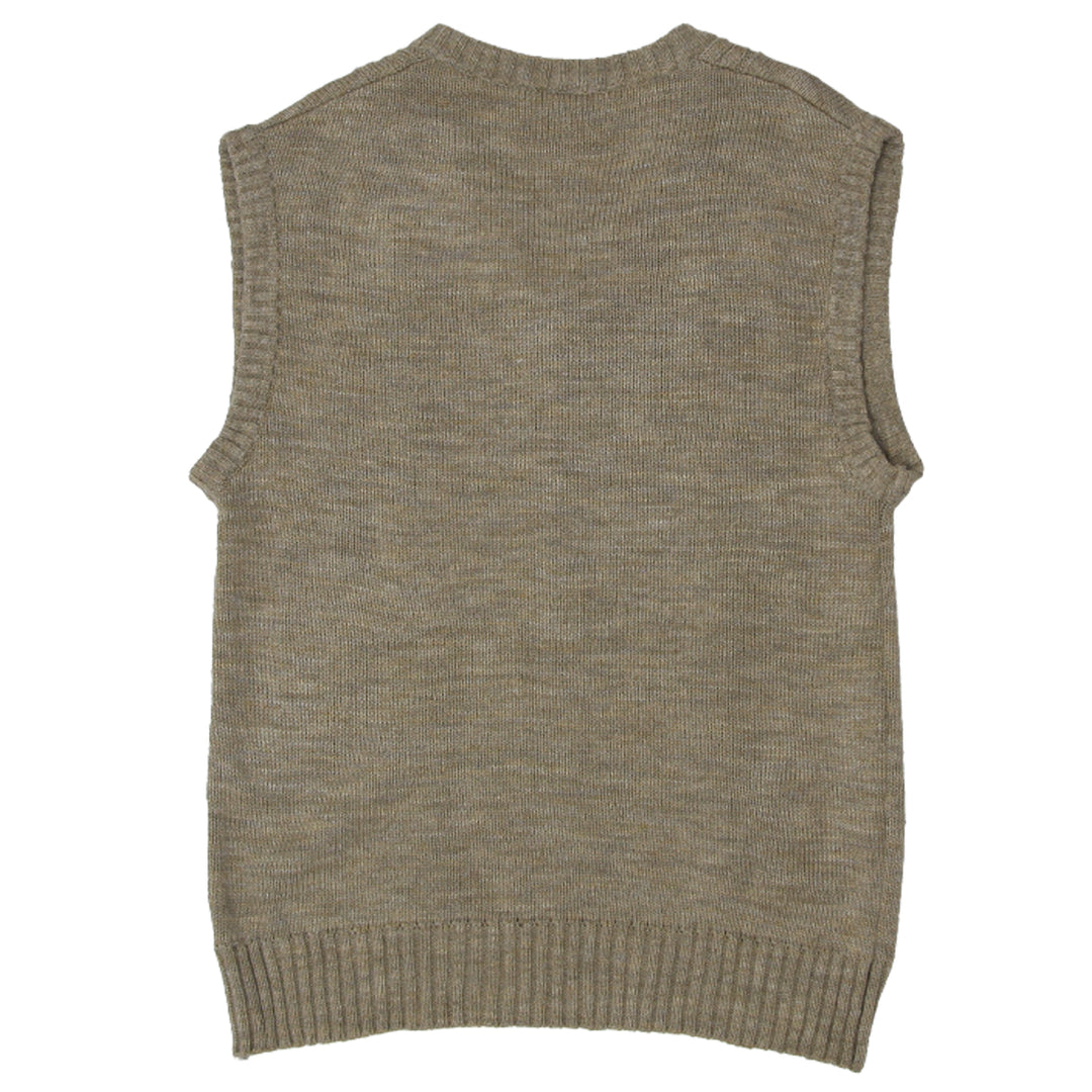 Vintage K.P Knitwear Cable Knit Sweater Vest - Size M - Fashion Rerun Vintage Migration_Sweaters