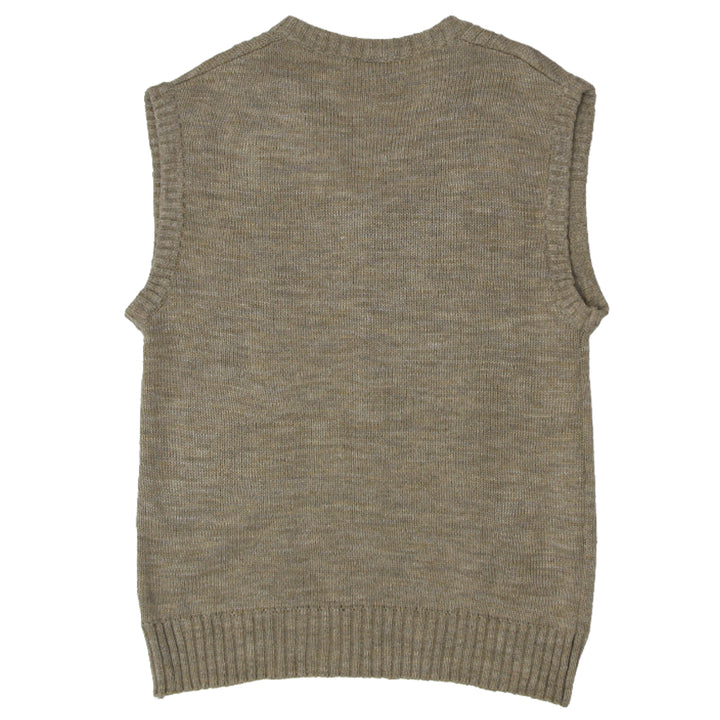 Vintage K.P Knitwear Cable Knit Sweater Vest - Size M - Fashion Rerun Vintage Migration_Sweaters