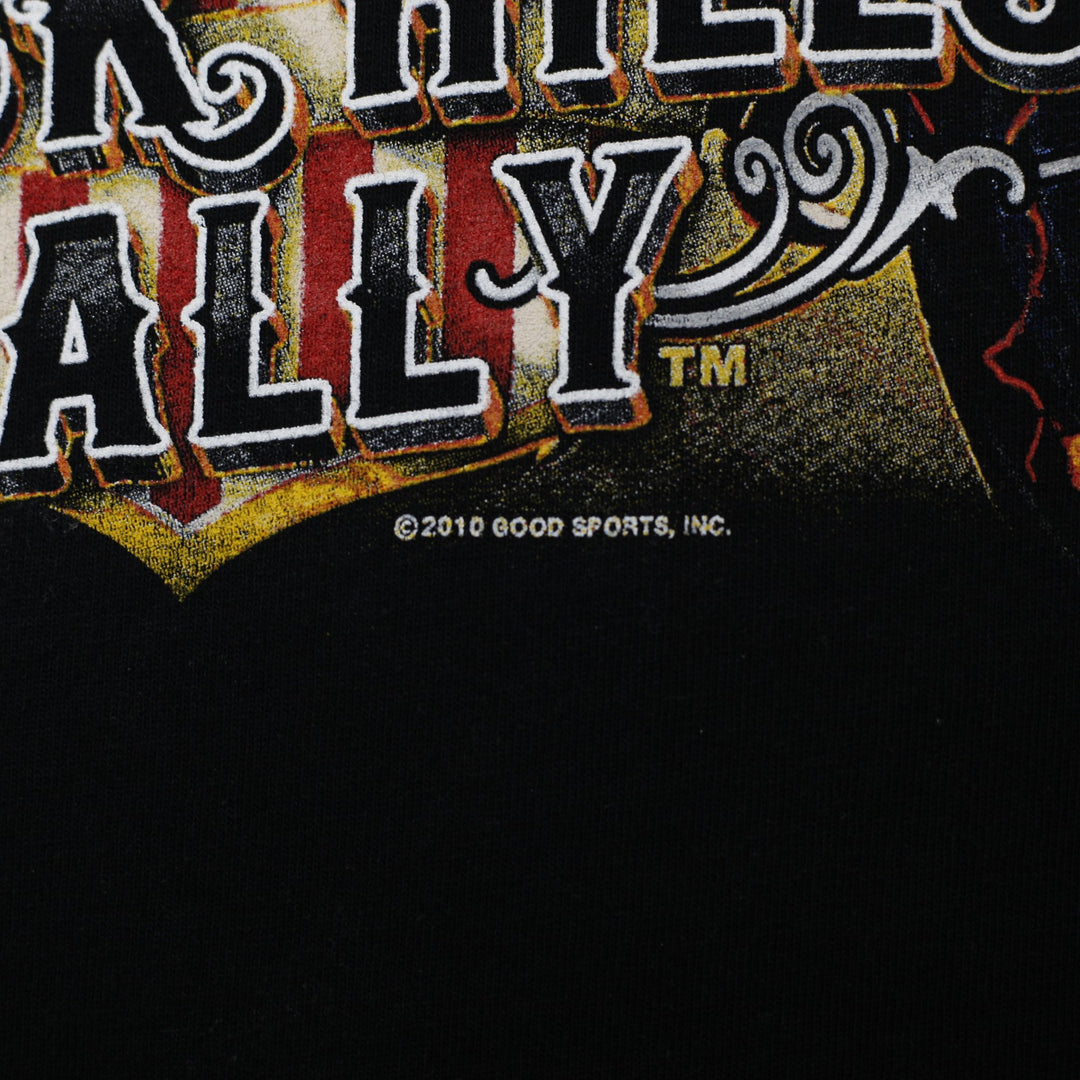 Mens Sturgis Black Hills Rally 71st Annual Biker T-Shirt Size L