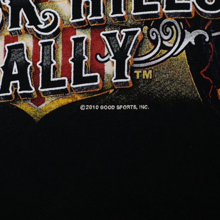Mens Sturgis Black Hills Rally 71st Annual Biker T-Shirt Size L
