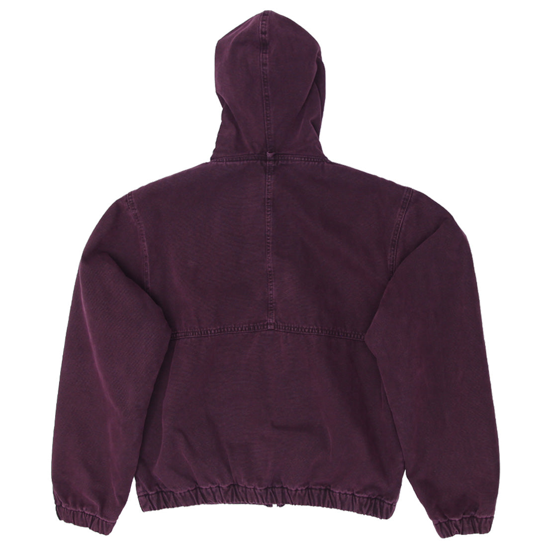 Shop Vintage Stussy Insulated Full Zip Hooded Work Jacket-Size M