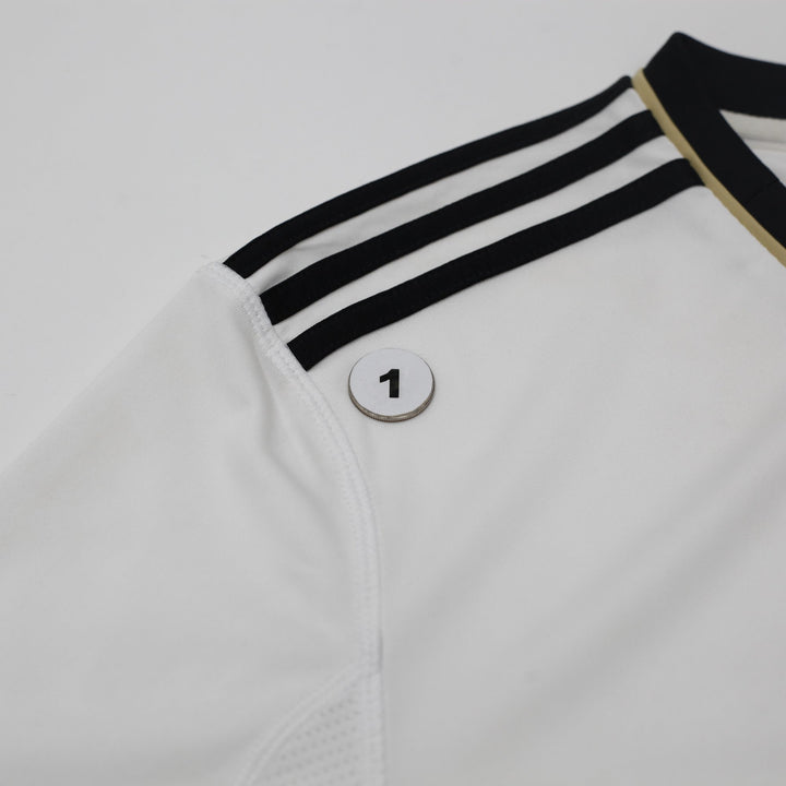 Mens Adidas 2010-11 Germany Soccer Jersey White Team Size M