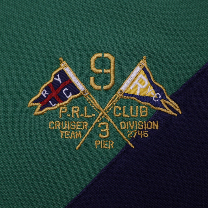 Vintage Mens Polo Ralph Lauren Embroidered Number 9 Polo Shirt Size XL | Migration_T-Shirts - Detail View | Fashion Rerun