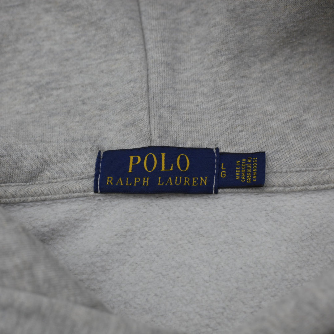 Mens Polo Ralph Lauren Pull Over Hoodie Size L