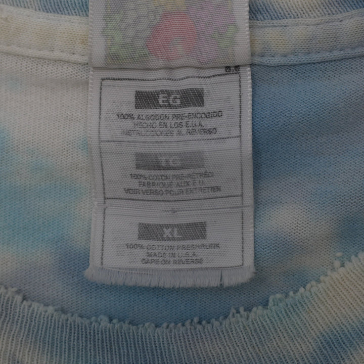 Vintage 1996 Grateful Dead Honey Bear Sunflower Tie-Dye T-Shirt XL Made In USA