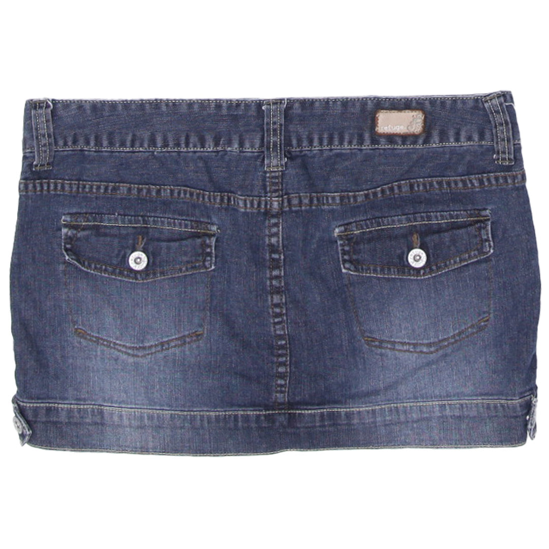 Y2K Ladies Refuge Denim Mini Skirt