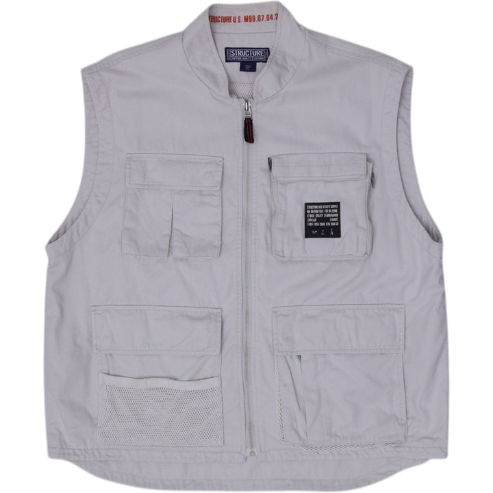 Structure Multi-Pocket Lightweight Utility Vest Size XL
