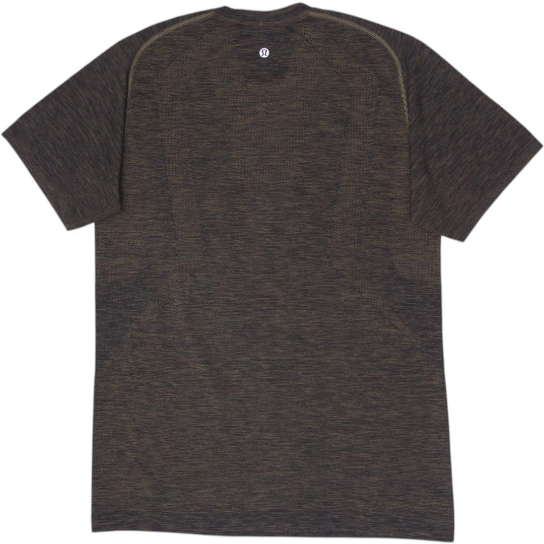 Mens Lululemon Metal Vent Tech Short Sleeve T-Shirt Olive Green Size M