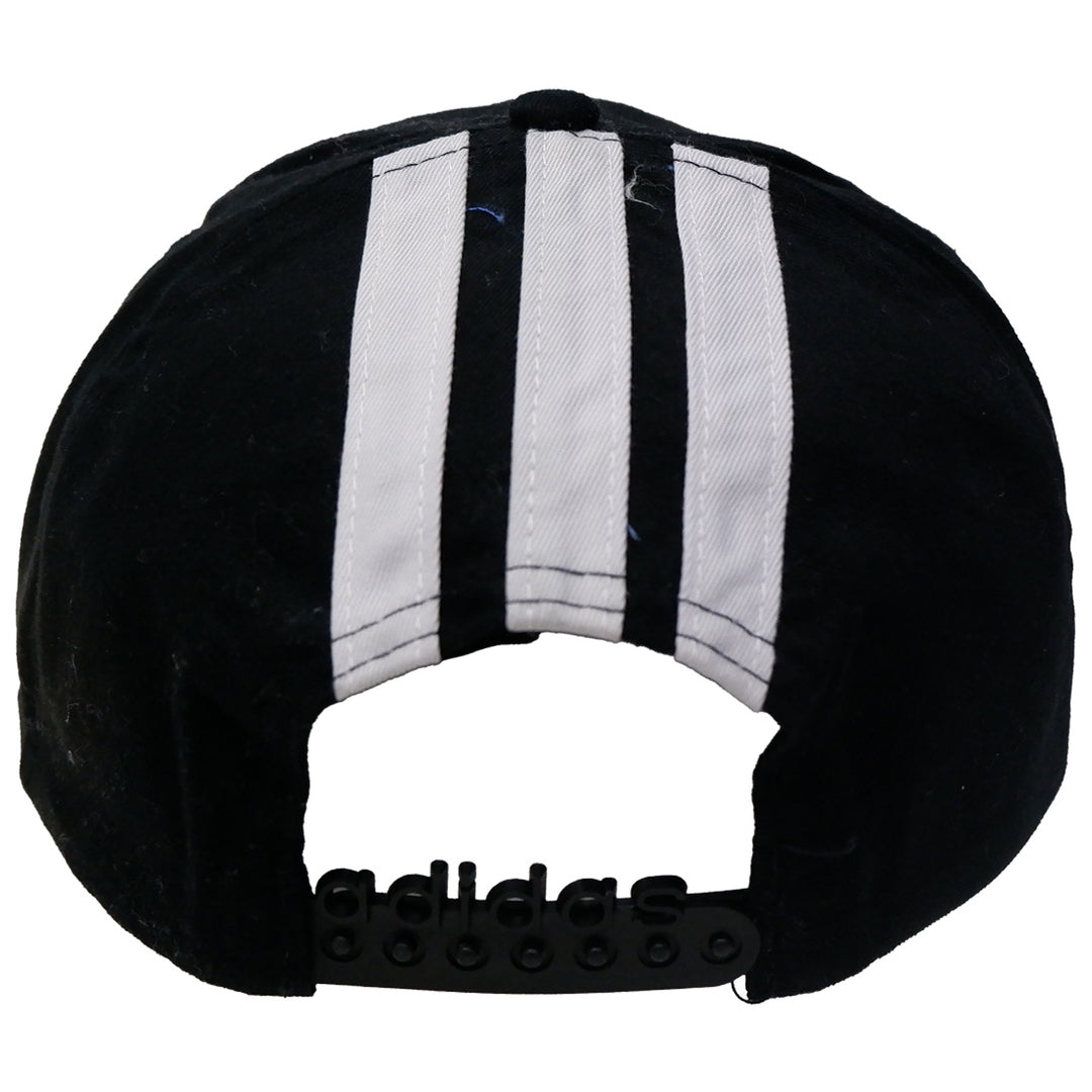 Mens Adidas Logo 3 Striped Baseball Cap