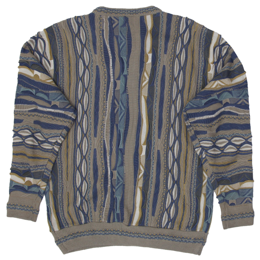 Vintage Coogi Australia 100% New Wool 3D Knit Sweater