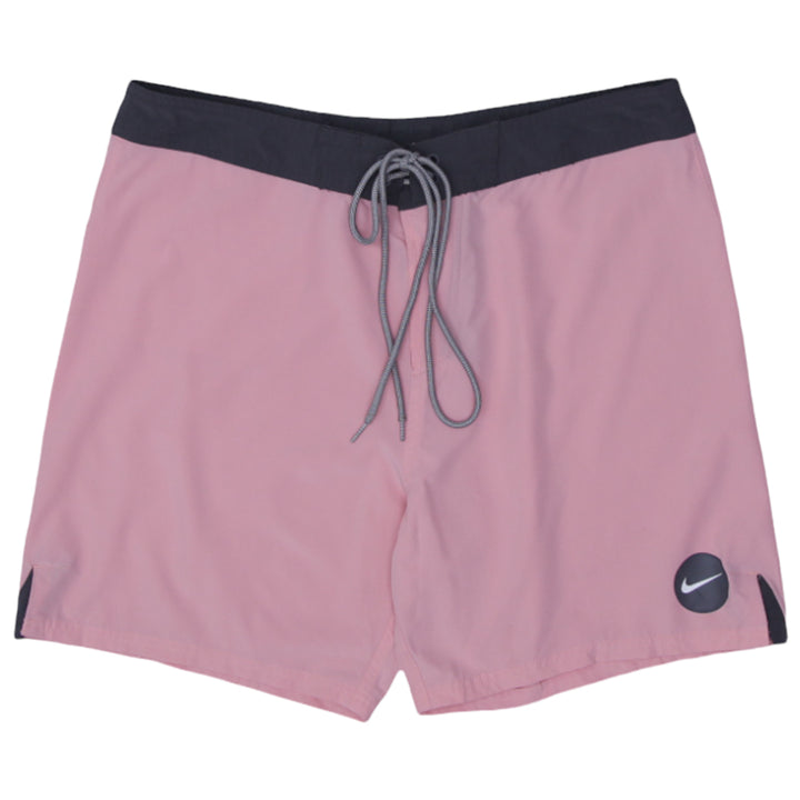 Mens Nike Gray/Pink Board Shorts - Fashion Rerun Vintage Migration_Shorts