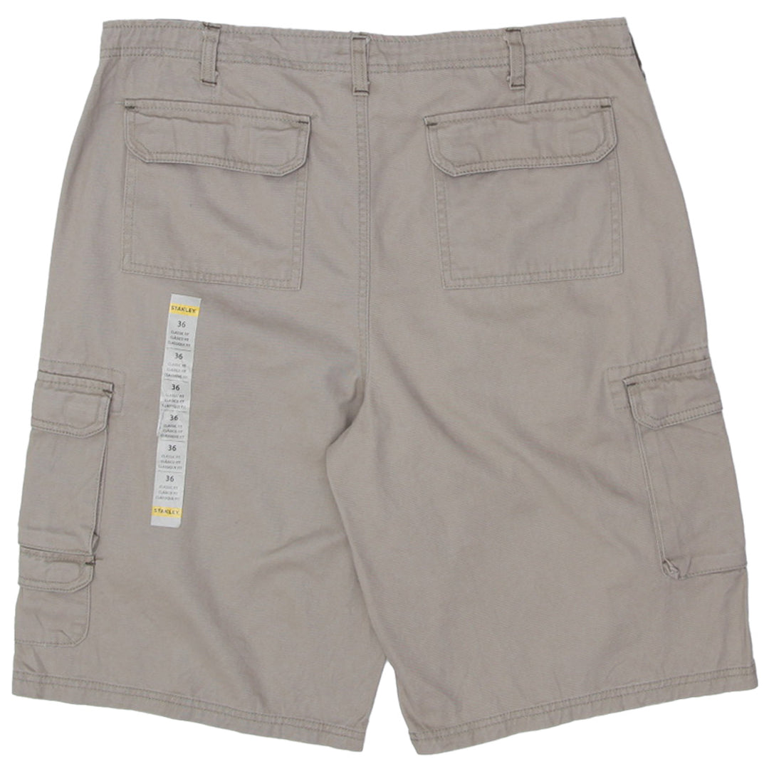 Mens Stanley Brown Classic Fit Cargo Shorts