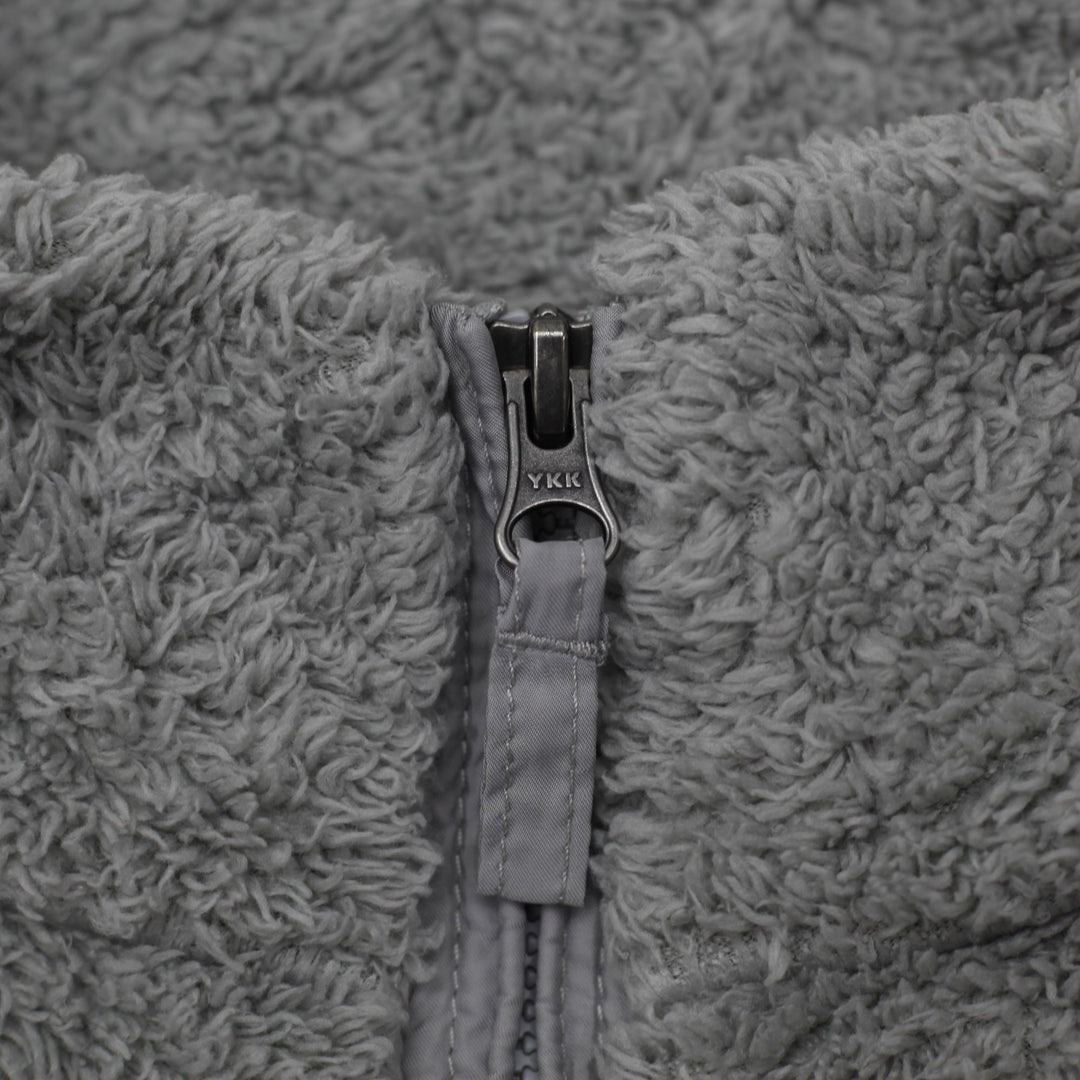 Mens Patagonia Fleece Jacket Gray Quarter Zip Pullover Warm XL | Migration_Jackets - Alternate View | Fashion Rerun
