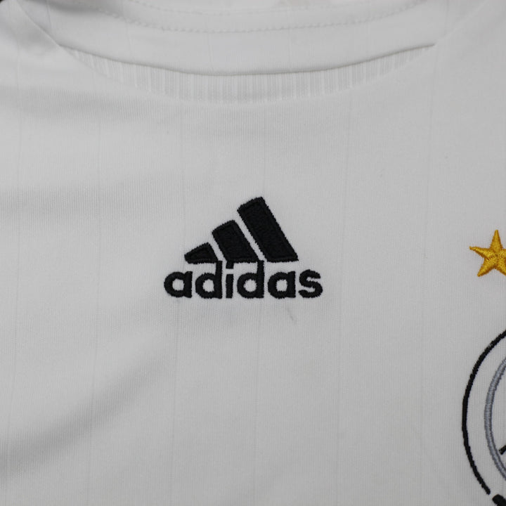 Mens Adidas Germany 2005-06 Home Football Jersey White World Cup 2006