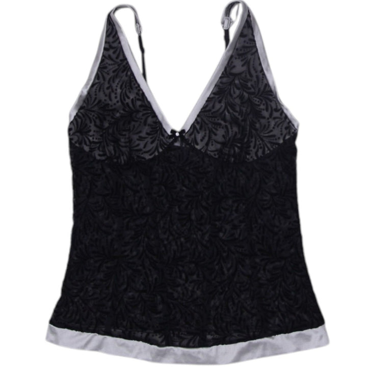 Y2K Ladies Arianne Black Lace Strappy Tops