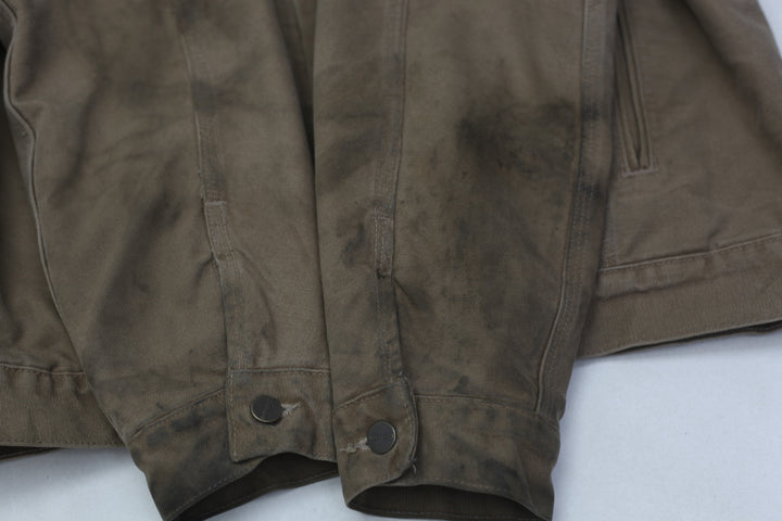 Mens J233-FRB Carhartt Sherpa Lined Jean Jacket