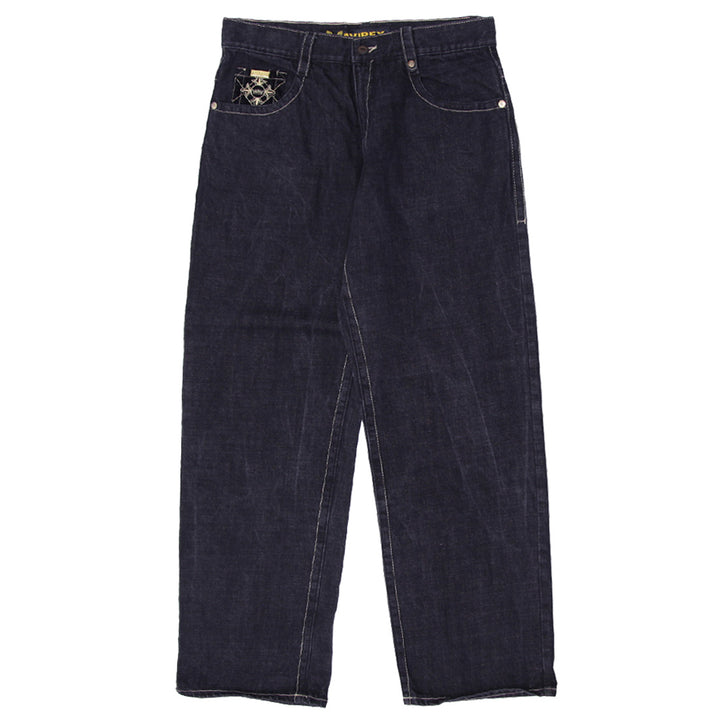 Mens Y2K Avirex Black Jeans