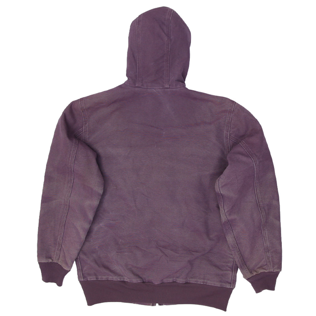 Ladies WJ130 DPM Carhartt Full Zip Hooded Jacket