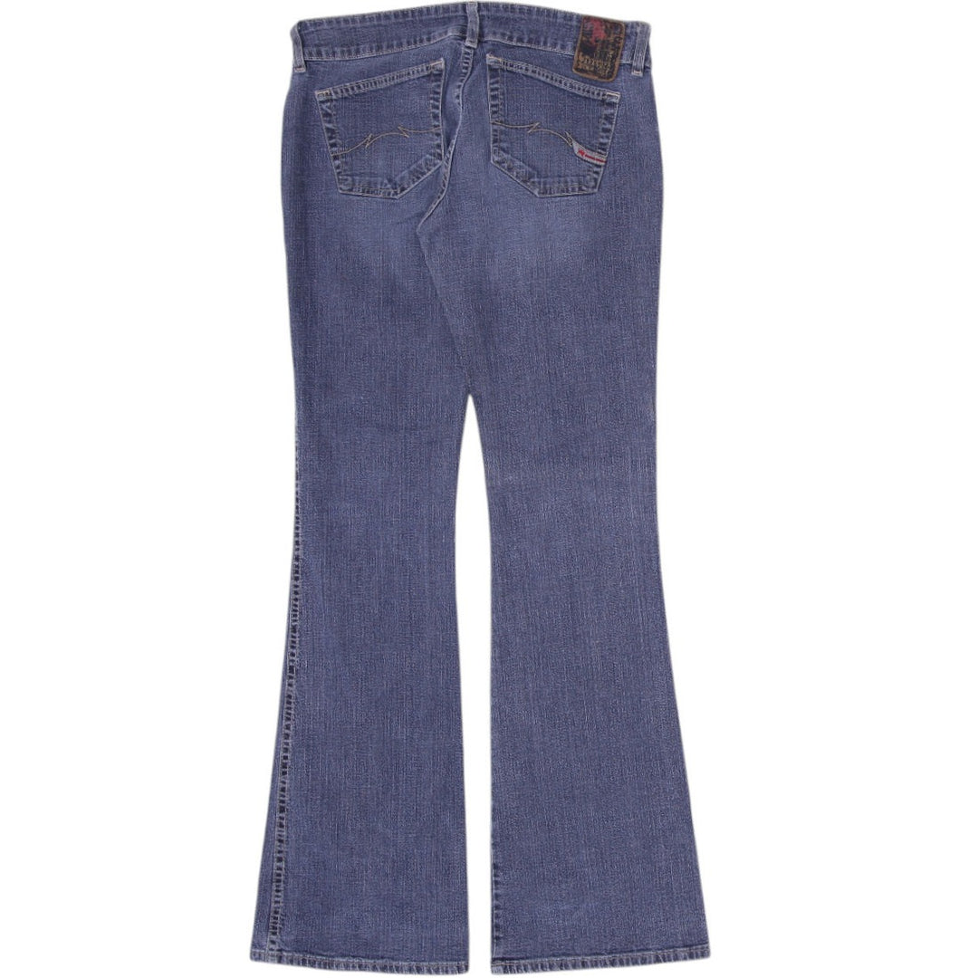 Y2K Ladies Parasuco Stretchable Denim Flare Jeans Size 29