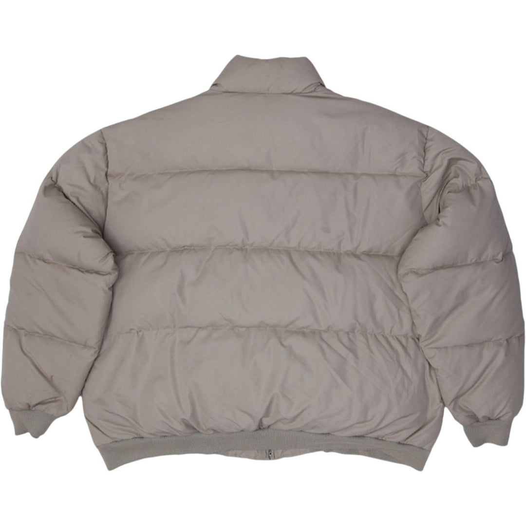 Vintage Mens Polo Ralph Lauren Puffer Jacket Beige Down Fill
