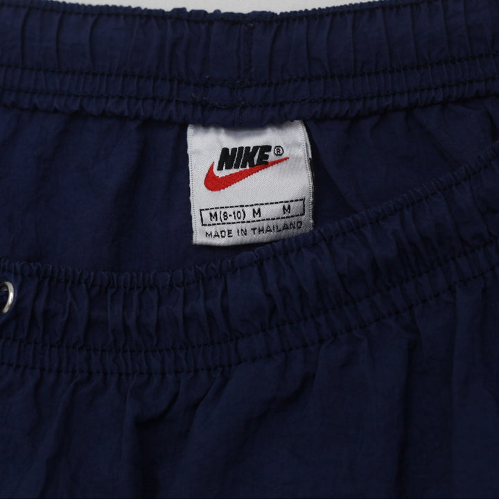 Vintage Ladies Embroidered Nike Logo Nylon Sports Shorts