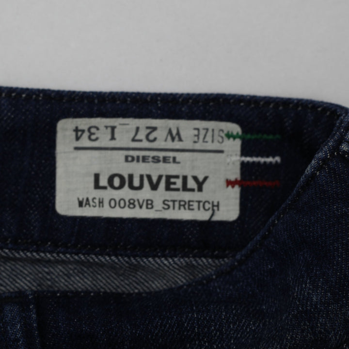 Y2K Ladies Diesel Louvely Stretch Blue Flare Denim Jeans Stretch