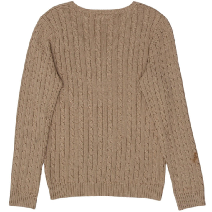 Lauren Ralph Lauren Cable Knit Sweater Size L | Migration_Knitwear & Sweaters - Side View | Fashion Rerun