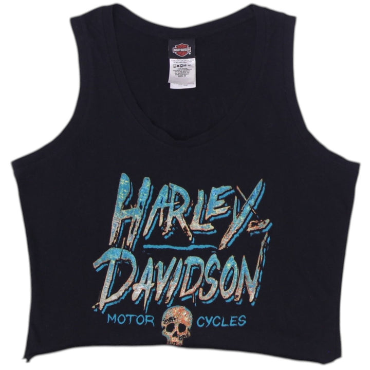 Ladies Harley Davidson Graphic Motorcycle Maui Tank Top Size M