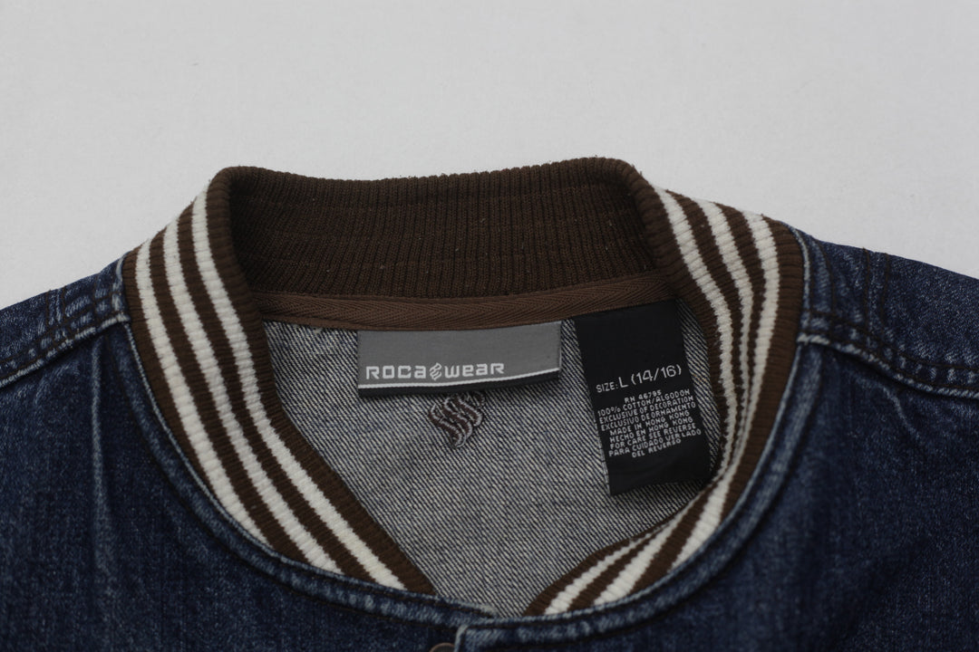 Y2K Youth Boys Rocawear Baggy Denim Jacket