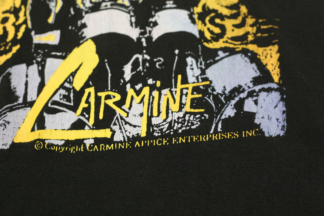Vintage Carmine Appice On Tour T-Shirt Single Stitch XL