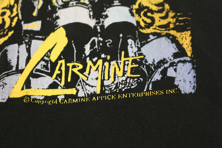 Vintage Carmine Appice On Tour T-Shirt Single Stitch XL