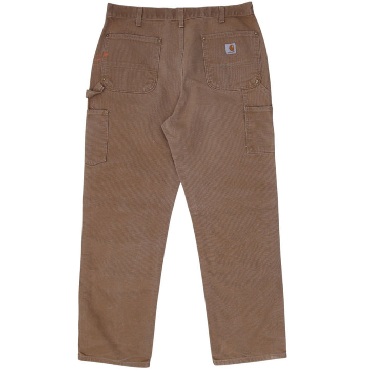 Mens Carhartt B01 BRN Dungaree Fit Workwear Double Knee Pants Size 36/32 | Migration_Pants WW Collection - Si | Fashion Rerun