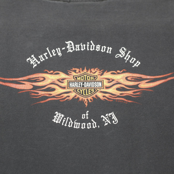 Vintage Mens Harley Davidson Graphic Biker Cotton T-Shirt Size XL