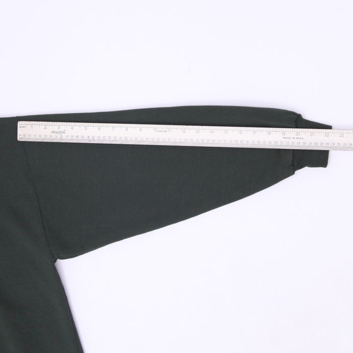 Vintage 90s Russell Athletic Quarter Zip Pullover Sweatshirt Size L