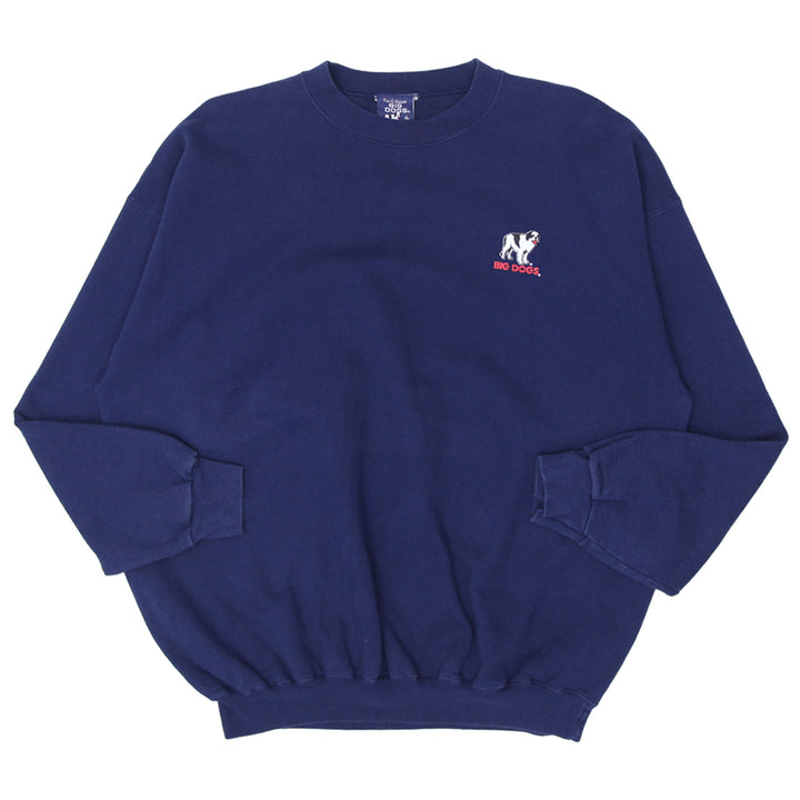 Vintage Big Dogs Who's Yer Daddy Crewneck Sweatshirt Made In USA - Fashion Rerun Vintage Migration_Sweaters