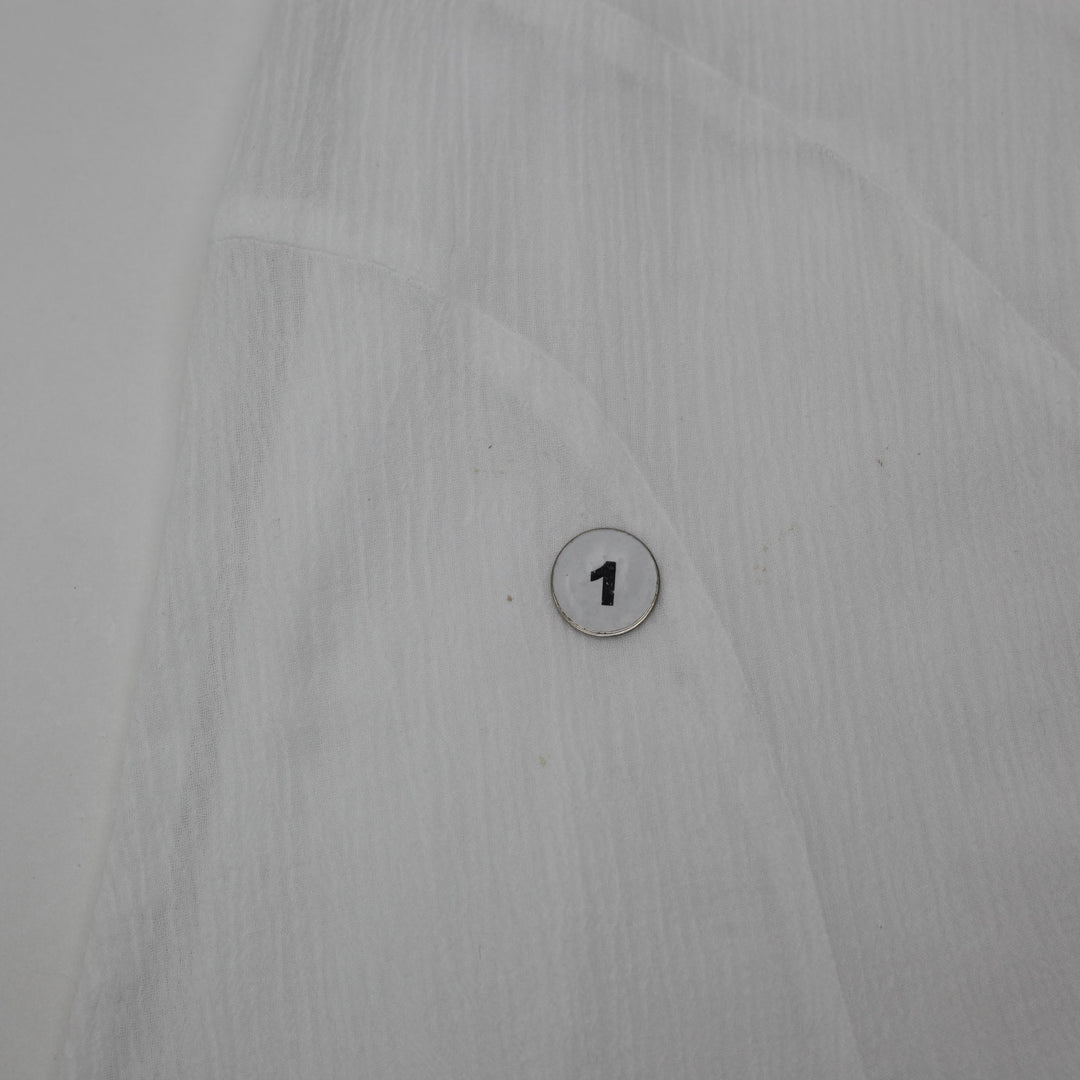 Y2K Ladies AGB 100% Cotton Lined Tiered Maxi Skirt Size L
