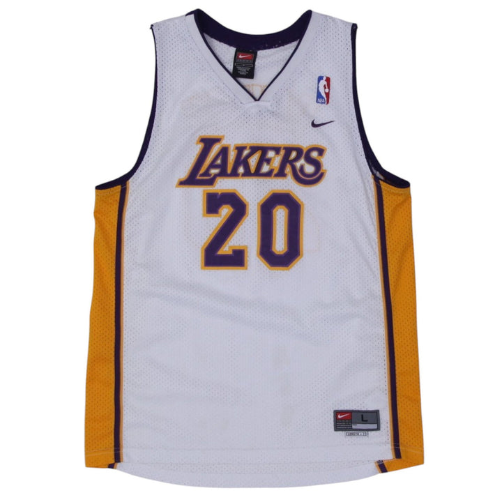 Vintage Youth Boys NBA Nike Lakers #20 Payton Basketball Jersey