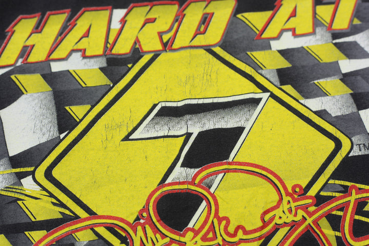 2000 Vintage Michael Waltrip #7 Nations Rent Nascar Racing T-Shirt Gildan XXL - Fashion Rerun Vintage Migration_T-Shirt