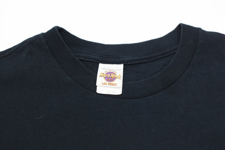 Vintage Hard Rock Cafe Shirt Large Save The Planet Las Vegas Single Stitch USA