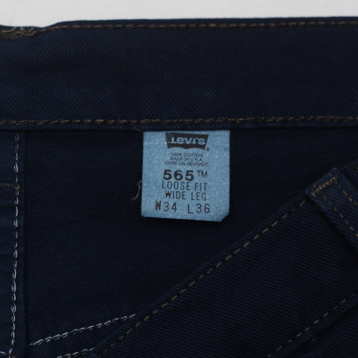 Vintage Levis Orange Tab 565 Loose Fit Wide Leg Jeans