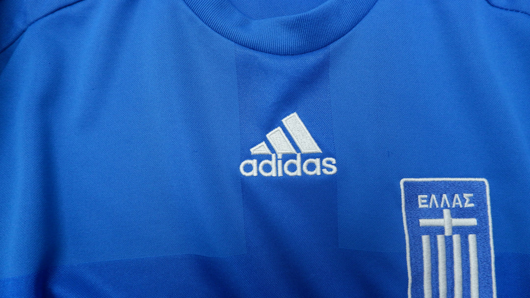 Mens Greece 2008 2009 Away Football Shirt Soccer Jersey Adidas