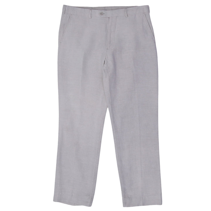 Mens Vroom & Dreesmann Linen Blend Pants