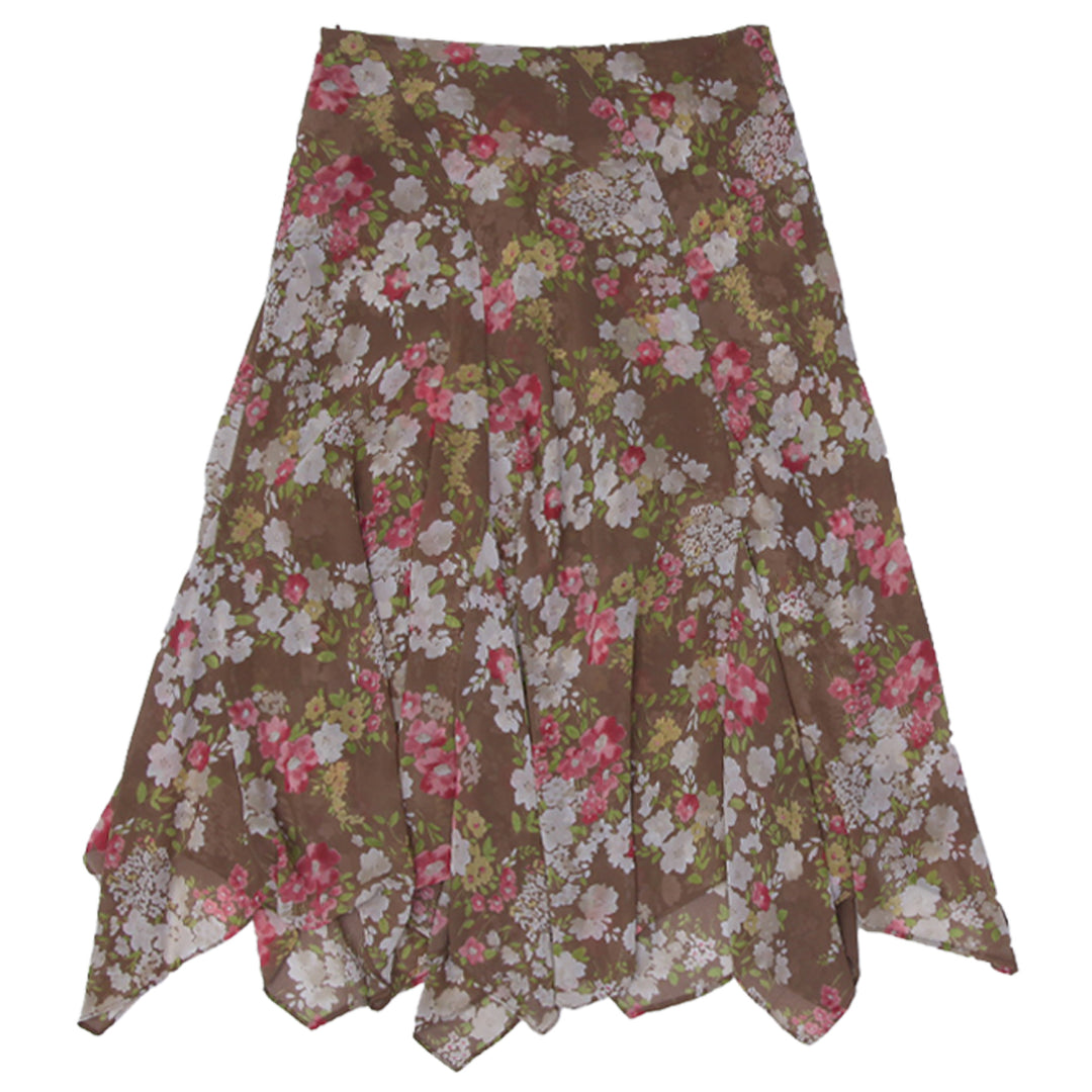 Y2K Ladies Emma James Floral Maxi Skirt